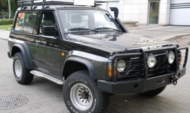 Багажник на дах із сіткою NISSAN PATROL Y60 версія довга фото