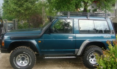 Багажник на дах із сіткою NISSAN PATROL Y60 версія коротка фото