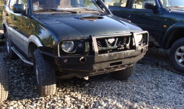 Защитная дуга для силового бампера NISSAN Terrano II 1996-2000 фото