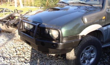 Защитная дуга для силового бампера NISSAN Terrano II 1996-2000 фото