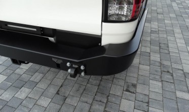 Силовой задний бампер Toyota Hilux (2016-...) длинный фото