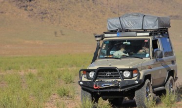 Защитная дуга для силового бампера Toyota Land Cruiser HZJ 71 1984-2006 фото