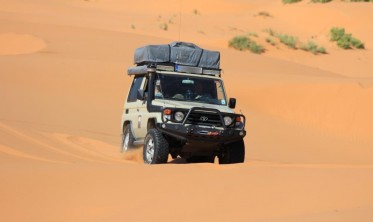 Багажник на крышу с сеткой  Toyota Land Cruiser HZJ 71  фото