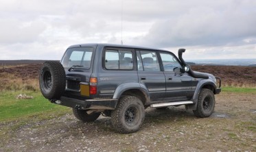 Пороги Toyota Land Cruiser J80 фото
