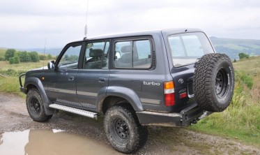 Пороги Toyota Land Cruiser J80 фото