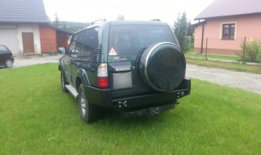 Силовий задній бампер Toyota Land Cruiser Prado J90 фото