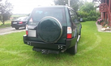 Силовий задній бампер Toyota Land Cruiser Prado J90 фото