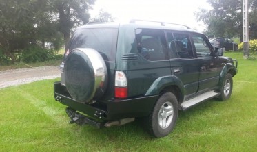 Силовий задній бампер Toyota Land Cruiser Prado J90 фото