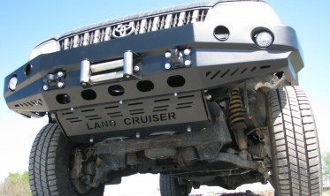Силовой передний бампер Toyota Land Cruiser Prado J90,95 (дизайн 2)  фото