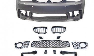 Передний тюнинговый бампер для BMW E81, E82, E87, E88 в стиле М coupe фото