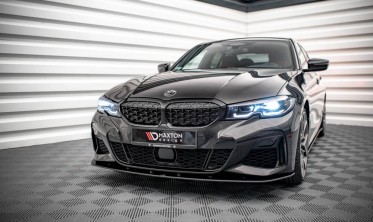 Диффузор переднего бампера Street Pro BMW 3 G20 / G21 M-пакет фото
