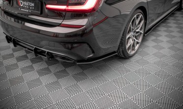 Боковые диффузоры на бампер Street Pro BMW 3 G20 / G21 M-пакет вер. 1 фото