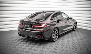Боковые диффузоры на бампер Street Pro BMW 3 G20 / G21 M-пакет вер. 1 фото