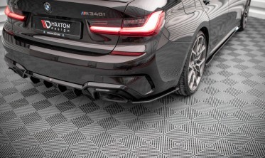 Боковые задние накладки на бампер Street Pro BMW 3 G20 / G21 M-пакет вер. 2 фото