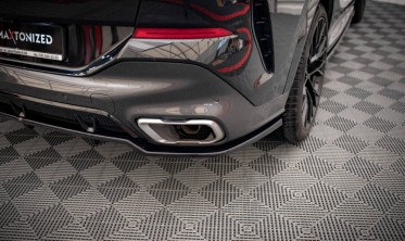 Тюнинговый диффузор заднего бампера BMW X6 G06 M-пакет вер. 2 фото