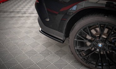 Тюнинговый диффузор заднего бампера BMW X6 G06 M-пакет вер. 2 фото