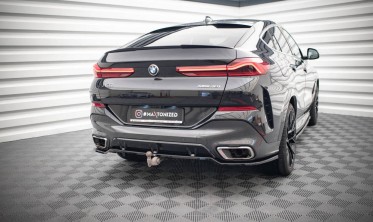 Тюнінг накладка на задній бампер BMW X6 G06 M-пакет вер. 3 фото