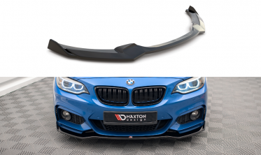 Диффузор на передний бампер BMW 2 F22 M-pack вер. 1 фото