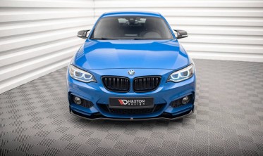Дифузор на передній бампер BMW 2 F22 M-pack вер. 1 фото