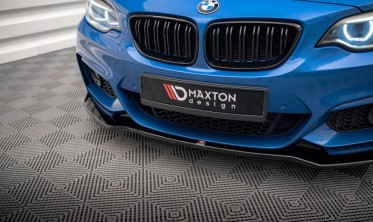 Дифузор на передній бампер BMW 2 F22 M-pack вер. 1 фото