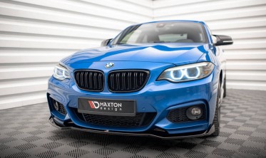 Дифузор на передній бампер BMW 2 F22 M-pack вер. 1 фото