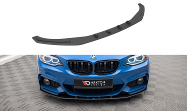 Тюнінговий дифузор на передній бампер Street Pro BMW 2 F22 M-pack фото