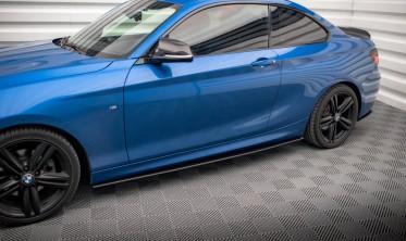 Накладки (лістви) під бічні пороги Street Pro BMW 2 F22 версія M-пакет фото