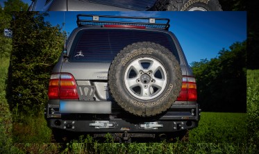 Кріплення каністри Toyota Land Cruiser J100, 105 фото