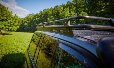 Багажник на крышу с сеткой Toyota Land Cruiser J100, 105 фото