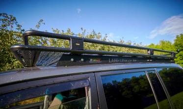 Багажник на крышу с сеткой Toyota Land Cruiser J100, 105 фото