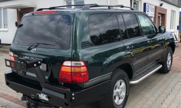 Силовой задний бампер Toyota Land Cruiser J100, 105 фото