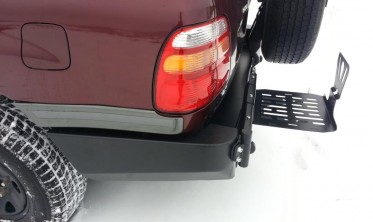 Силовой задний бампер Toyota Land Cruiser J100, 105 фото