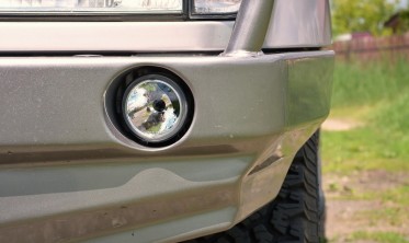 Защитная дуга для силового бампера Toyota Land Cruiser J100, 105 фото