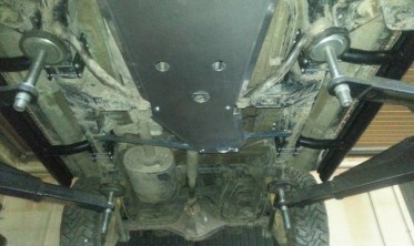 Захист КПП та редуктора Toyota Land Cruiser Prado J120/J125 фото