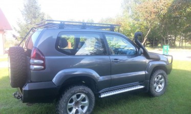 Пороги  Toyota Land Cruiser Prado J125 фото