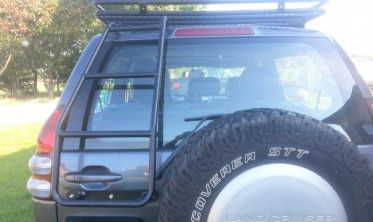 Сходи на задні двері Toyota Land Cruiser Prado J120, 125 фото