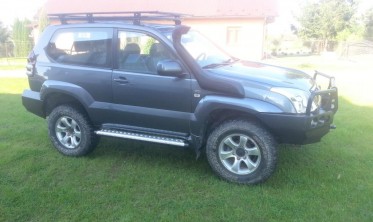 Багажник с сеткой на крышу Toyota Land Cruiser Prado J125 фото