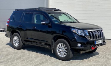 Силовой передний бампер Toyota Land Cruiser Prado J150 тип Slim фото