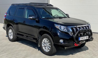 Кенгурятник для бампера Toyota Land Cruiser Prado J150 тип Slim фото
