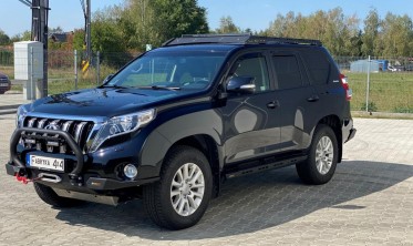 Кенгурятник для бампера Toyota Land Cruiser Prado J150 тип Slim фото