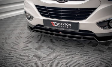 Тюнинговая накладка на передний бампер Hyundai IX35 MK1 фото