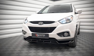 Тюнинговая накладка на передний бампер Hyundai IX35 MK1 фото