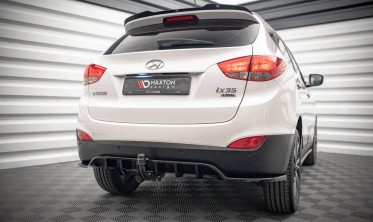 Тюнинговый диффузор на задний бампер Hyundai IX35 MK1 фото
