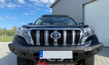 Силовой передний бампер Toyota Land Cruiser Prado J150 New фото
