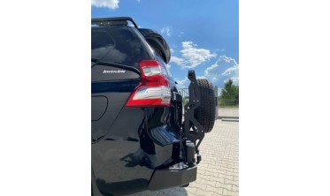 Лестница на крышу Toyota Land Cruiser J150 фото