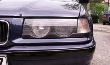 Накладки на фари BMW E36 нижні фото