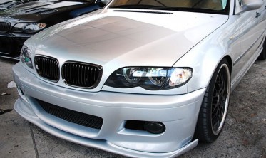 Диффузор переднего бампера BMW E46 M3 фото