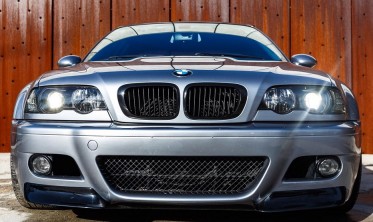 Накладки переднего бампера BMW E46 M3 в стиле CSL фото