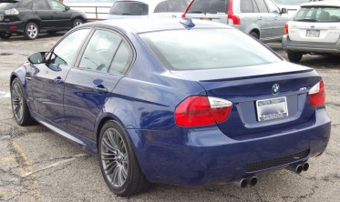 Спойлер на крышку багажника BMW E90 стиль М3 фото