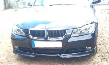 Накладки переднего бампера BMW E90 дорестайл фото